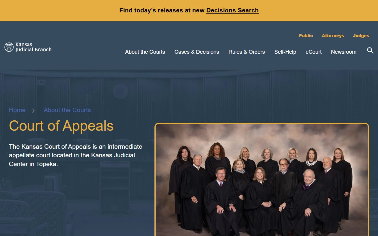 Geary County district court Kansas Court of Appeals overview